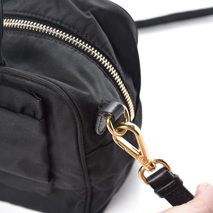 Prada Nylon Fiocco Mini Bowler Black 9 of 15