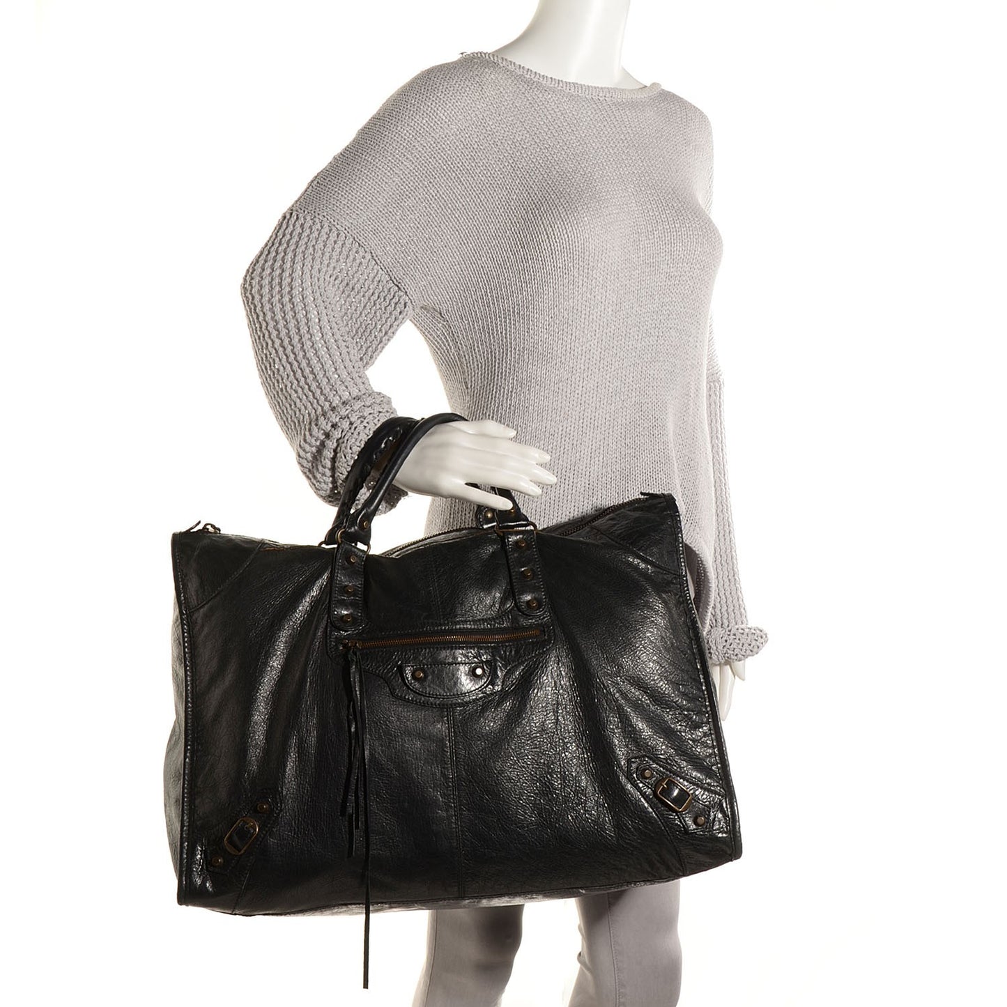 Chevre Classic Hardware Weekender Black