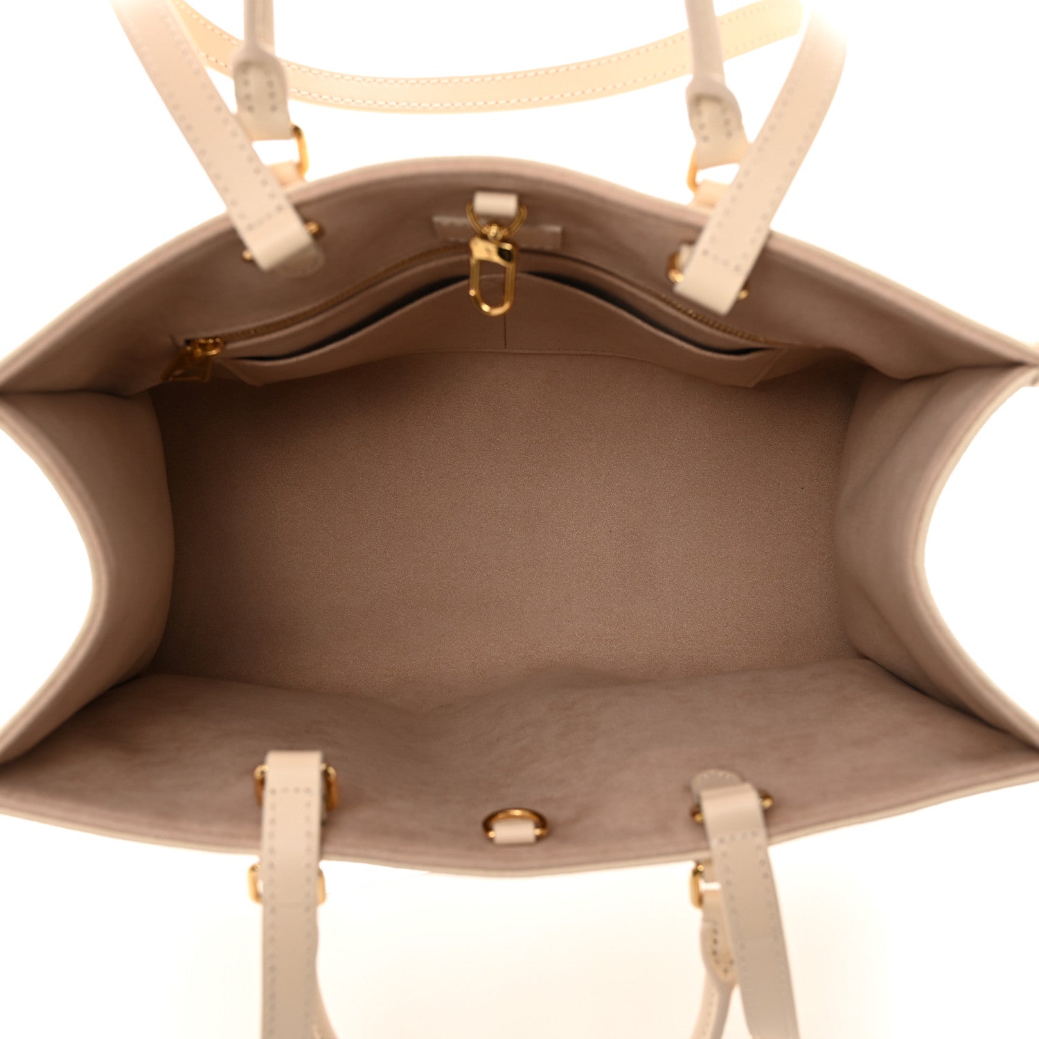 Louis Vuitton LOUIS VUITTON Empreinte Monogram Giant Onthego MM Creme Rose Trianon 5 of 9
