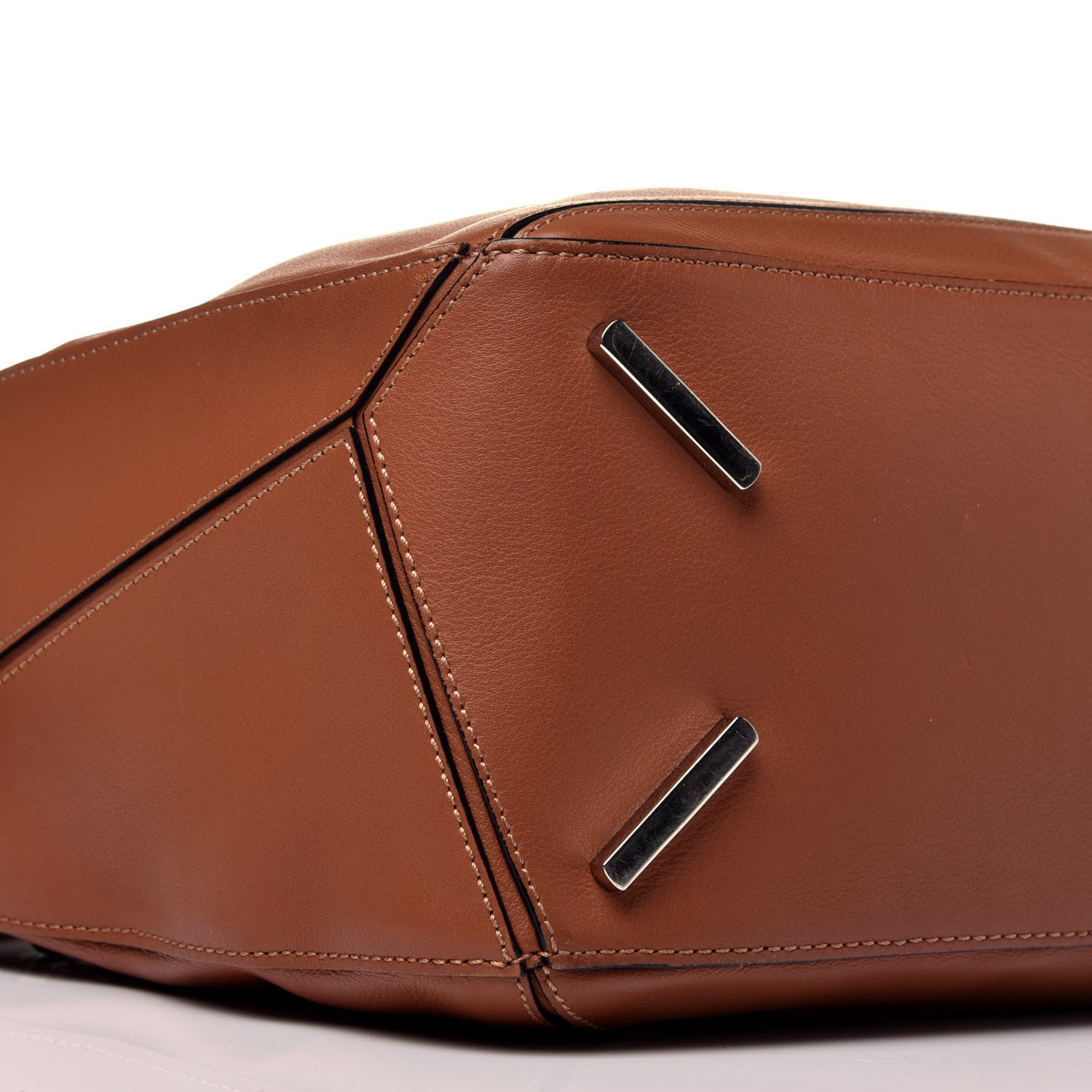 Loewe Calfskin Medium Puzzle Bag Tan 9 of 10