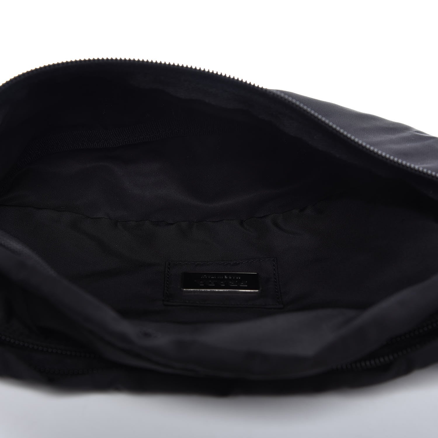 Prada Tessuto Nylon Montagna Belt Bag Black 5 of 10