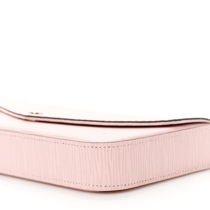 Louis Vuitton Epi Pochette Felicie Rose Ballerine 15 of 15