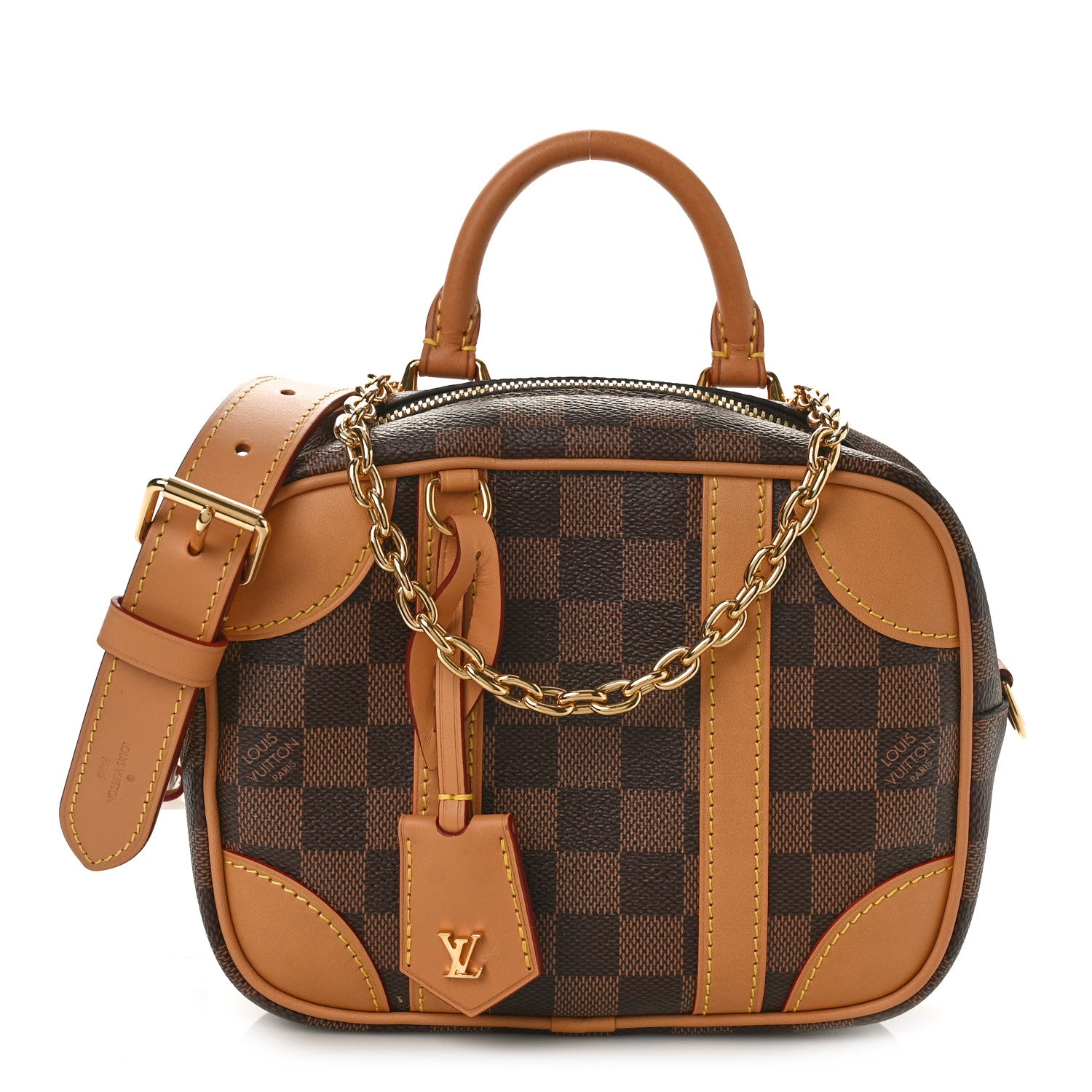Louis Vuitton Damier Ebene Valisette Souple BB 1 of 7