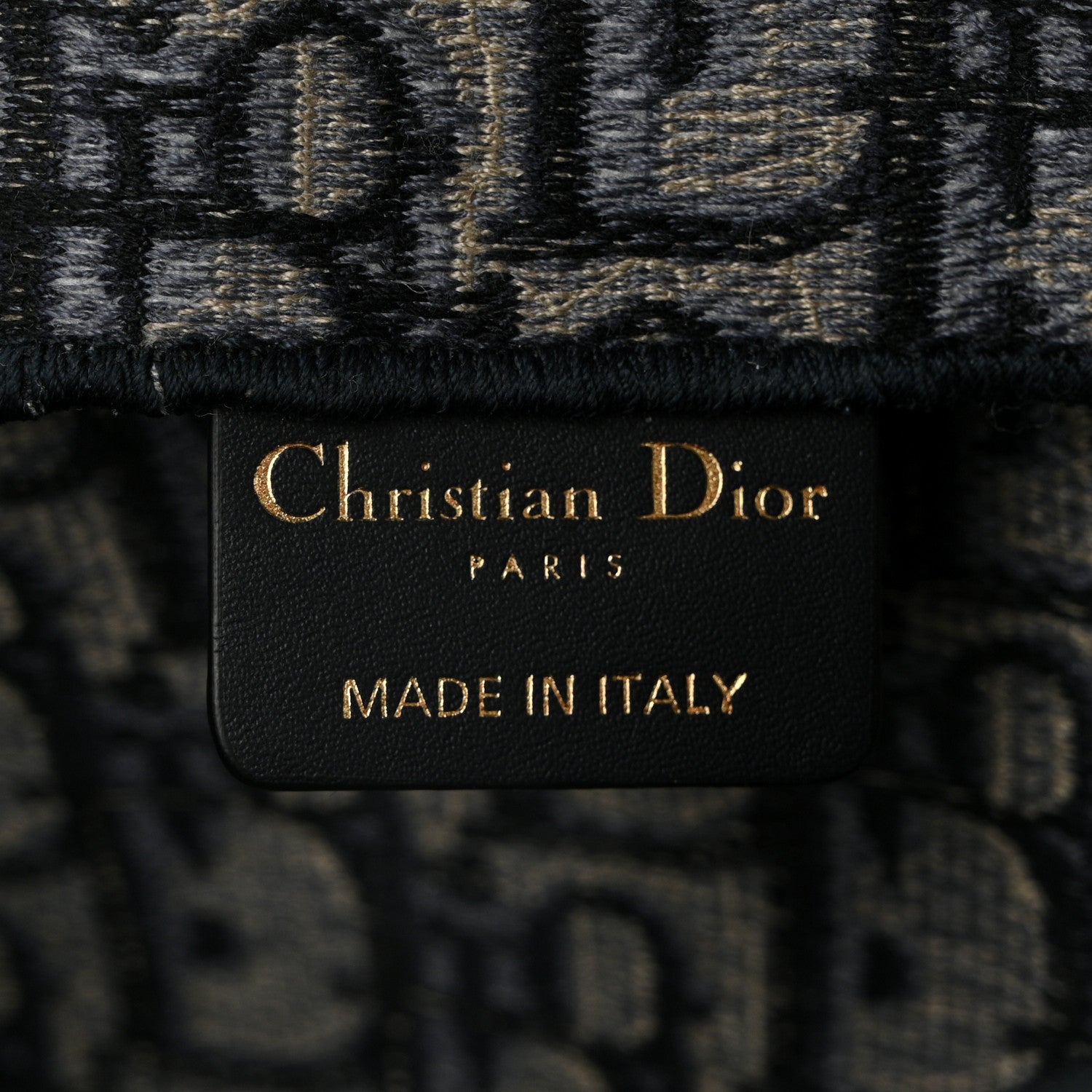 Christian Dior Oblique Slim Saddle Pouch Blue 6 of 10