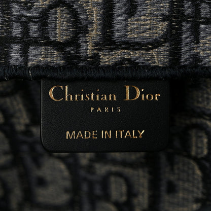 Christian Dior Oblique Slim Saddle Pouch Blue 6 of 10
