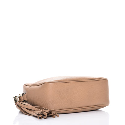 Gucci Pebbled Calfskin Small Soho Disco Bag Rose Beige 4 of 7