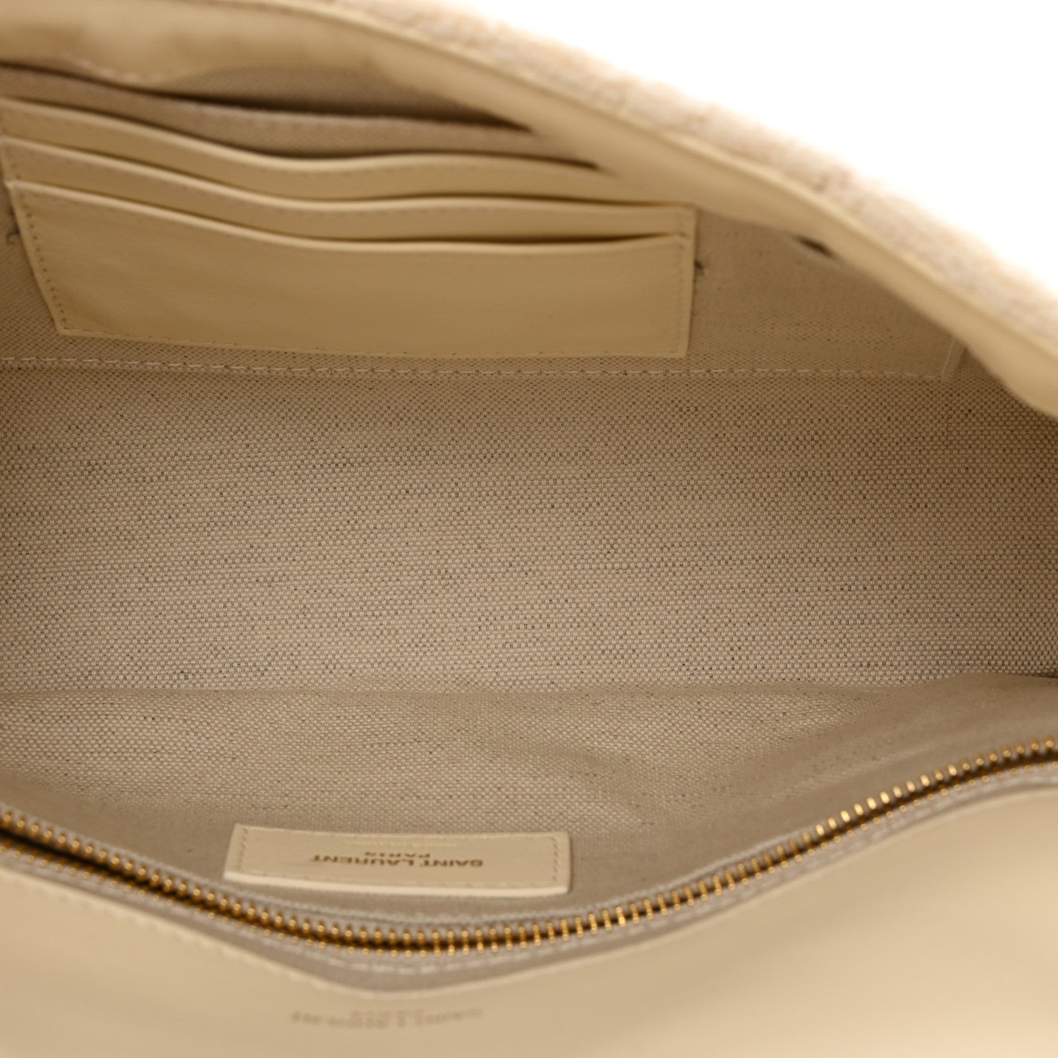 Saint Laurent Terry Patchwork Monogram Medium Jamie Tropical Sand 5 of 10