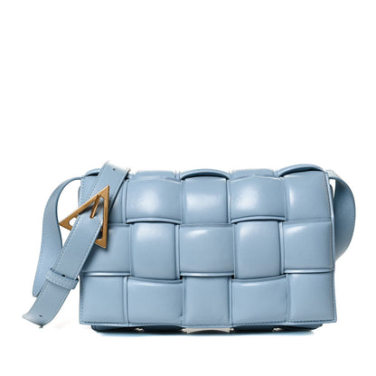 Bottega Veneta Nappa Maxi Intreccio Padded Cassette Crossbody Bag Ice 1 of 12