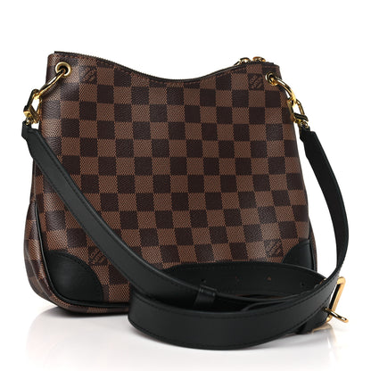 Louis Vuitton Damier Ebene Odeon PM Black 3 of 9