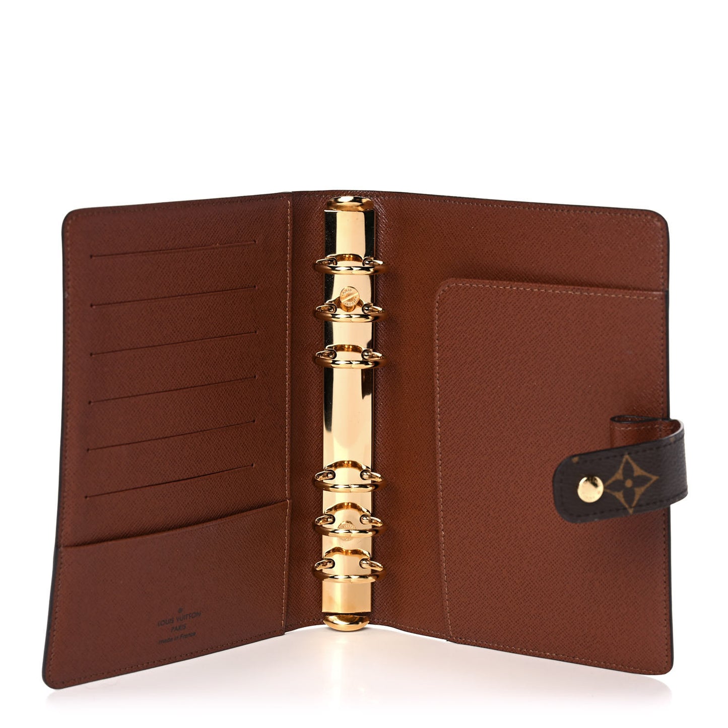 Monogram Medium Ring Agenda Cover