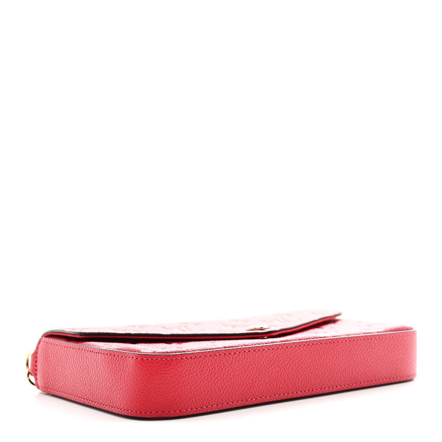 Louis Vuitton Empreinte Pochette Felicie Chain Wallet Scarlet 5 of 12