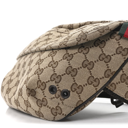 Gucci Monogram Large Belt Bag Beige Dark Brown 9 of 9