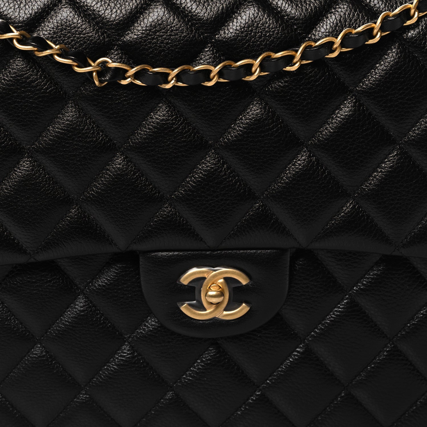 Chanel Caviar Quilted XXL Travel Flap Bag Black 8 of 11
