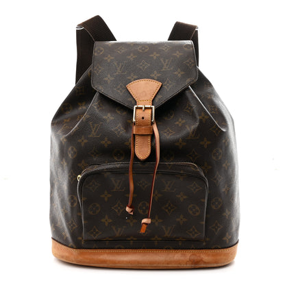 Louis Vuitton Monogram Montsouris GM Backpack 1 of 11