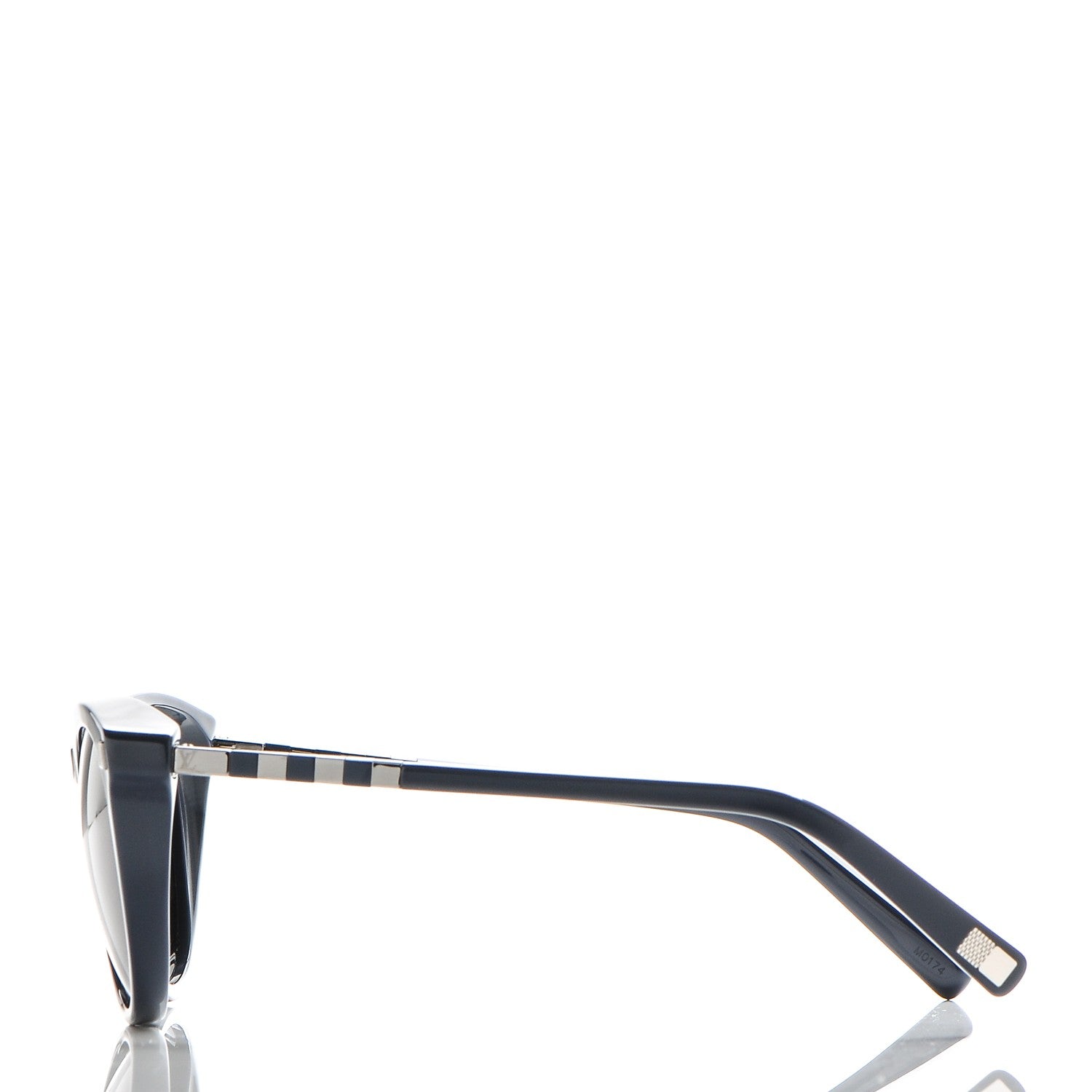 Louis Vuitton Conviction MM Sunglasses Z0687W Blue Grey 3 of 7
