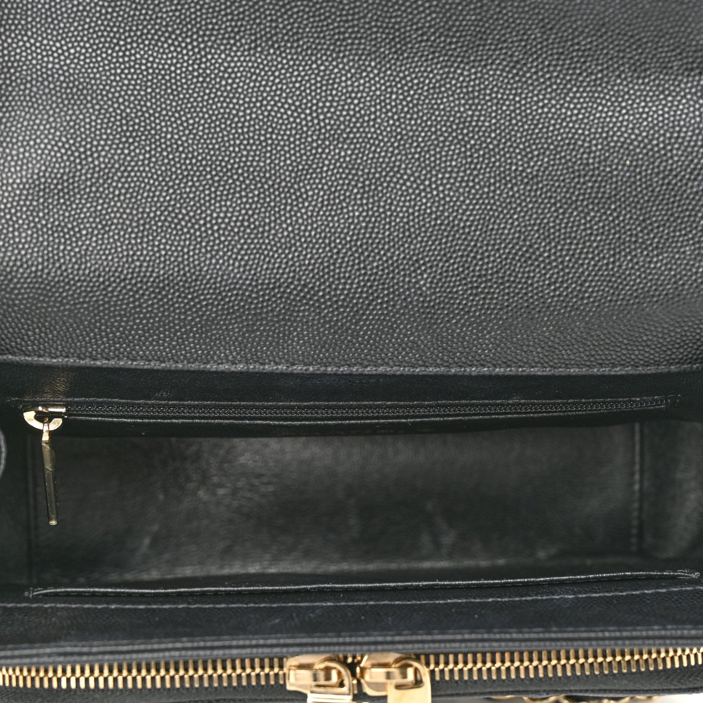 Caviar Quilted Medium Business Affinity Flap Black