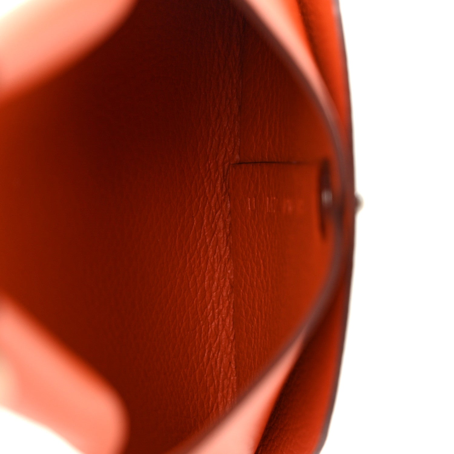 Hermes Evercolor Bastia Coin Purse Orange 5 of 8