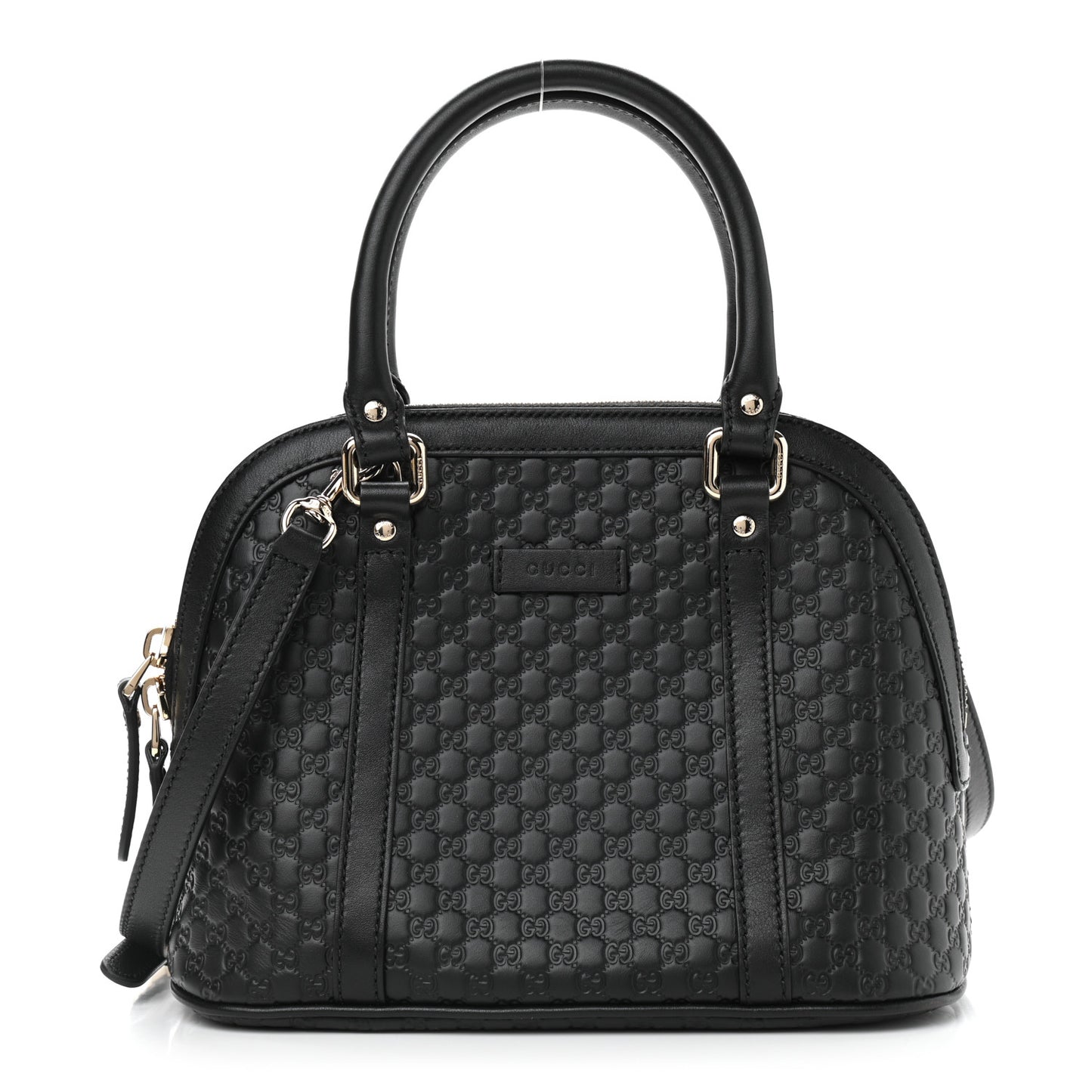 Microguccissima Mini Dome Bag Black