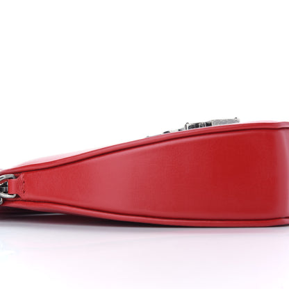 Saint Laurent Calfskin Heart Monogram Crossbody Red 7 of 8