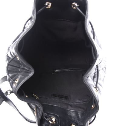 Chanel Lambskin Quilted Backpack Black 4 of 11
