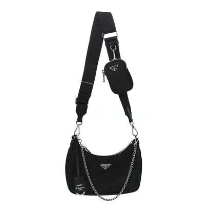 Prada Nylon Re-Edition 2005 Shoulder Bag Black 1 of 13