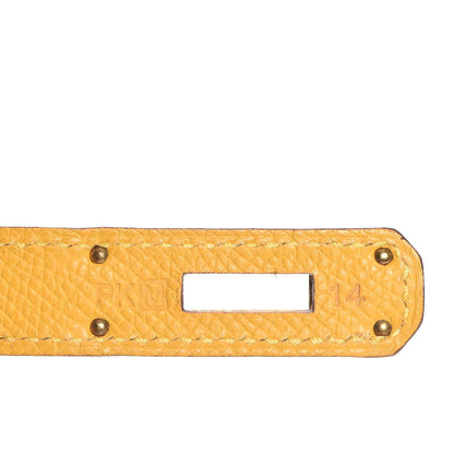Hermes Epsom Birkin 35 Jaune D'Or 16 of 29