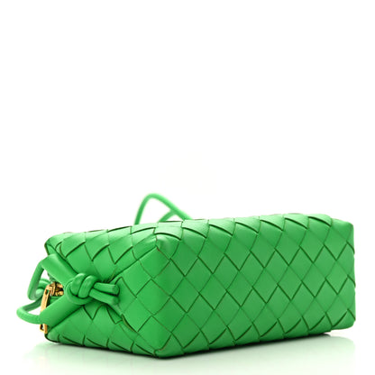 Bottega Veneta Nappa Intrecciato Mini Loop Camera Bag Parakeet 4 of 12