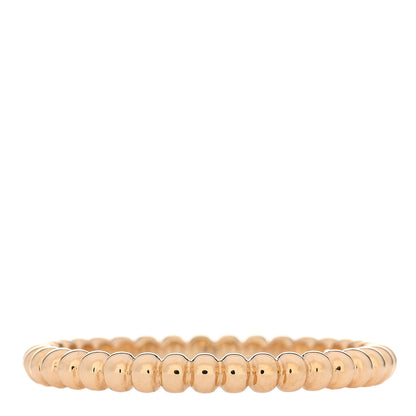 Van Cleef & Arpels 18K Yellow Gold Small Perlee Ring 52 6 3 of 5