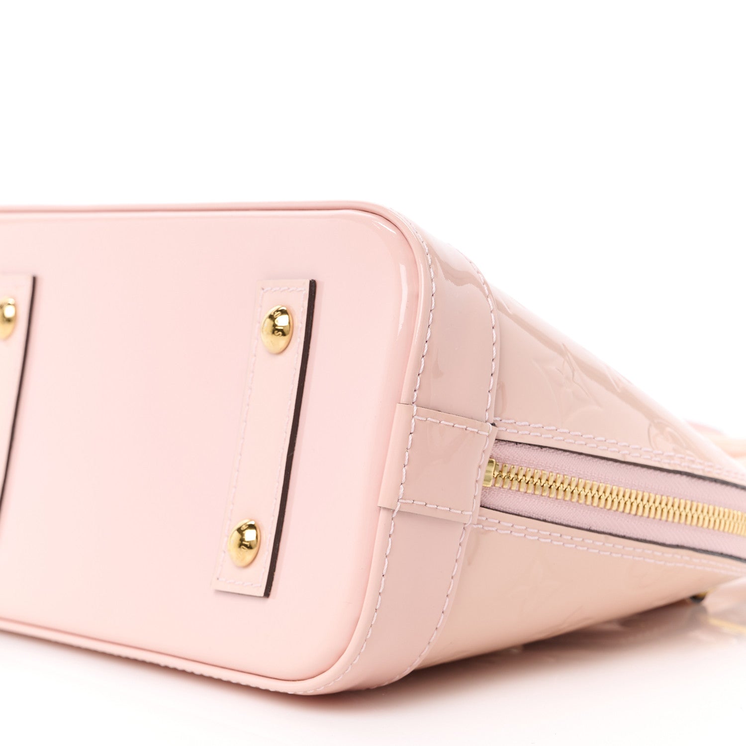 Louis Vuitton LOUIS VUITTON Vernis Alma BB Rose Ballerine 11 of 12