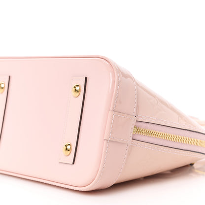 Louis Vuitton LOUIS VUITTON Vernis Alma BB Rose Ballerine 11 of 12