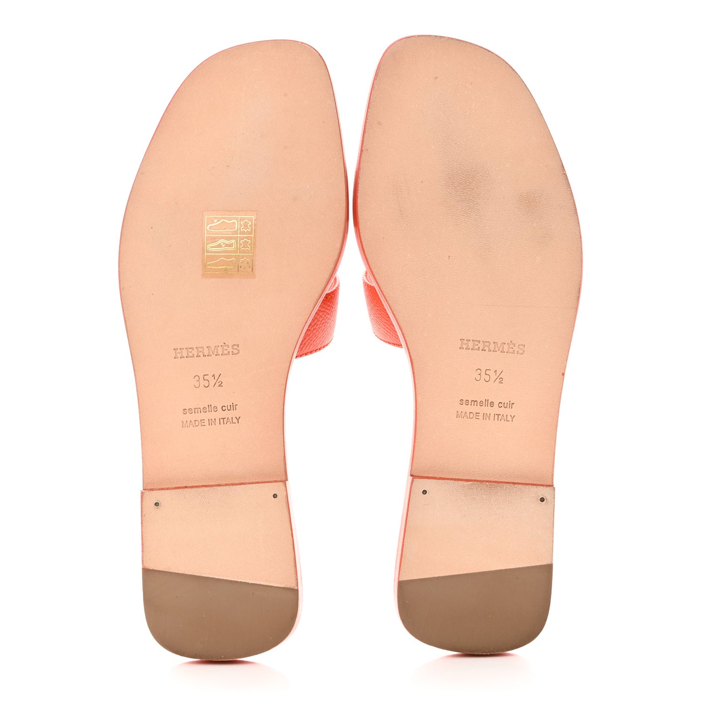 Epsom Oran Sandals 35.5 Orange Poppy