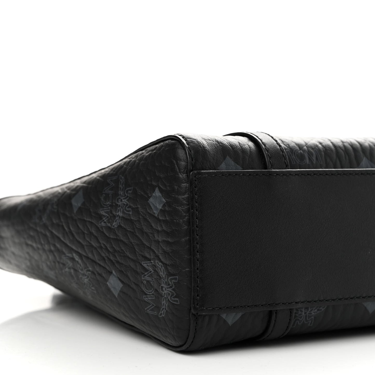 Visetos Mini Aren Top Zip Shopper Tote Black