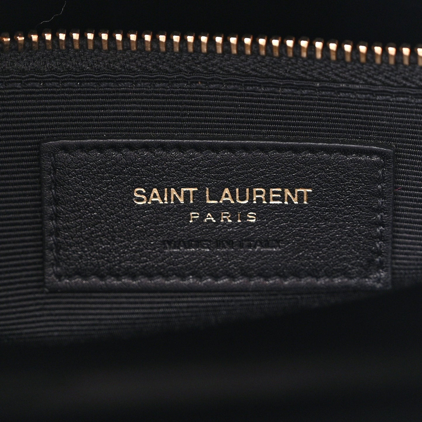 SAINT LAURENT Calfskin Bi-Color Nano Sac De Jour Red Black