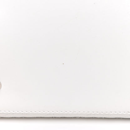 Christian Dior Lambskin Cannage Soft Lady Dior Satchel White 12 of 16