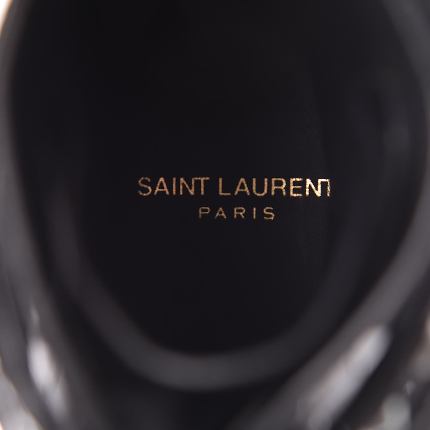 Saint Laurent Smooth Calfskin Studded Womens Punk Ranger Boots 37 Black 7 of 15