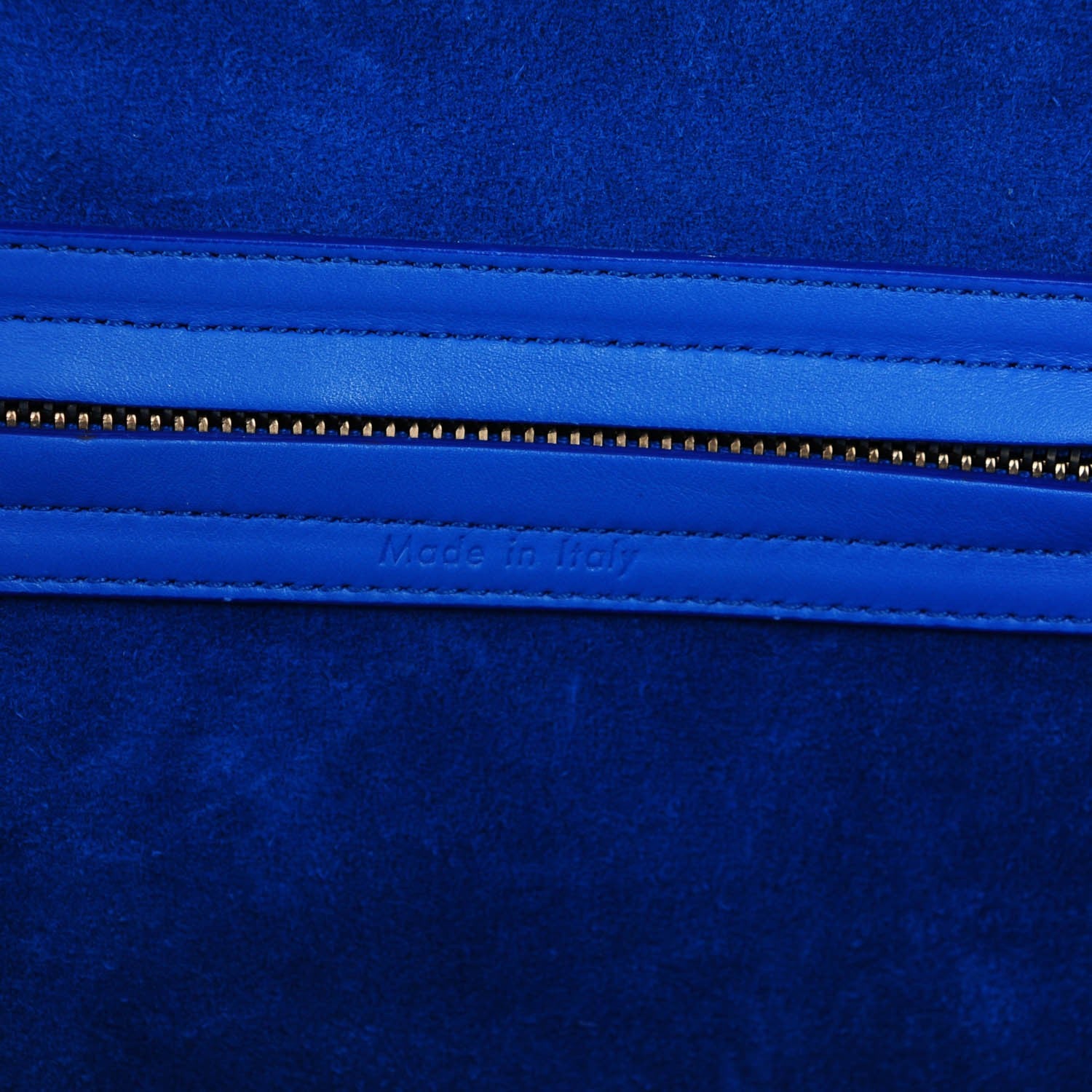 Celine Smooth Calfskin Medium Phantom Luggage Electric Blue 6 of 7