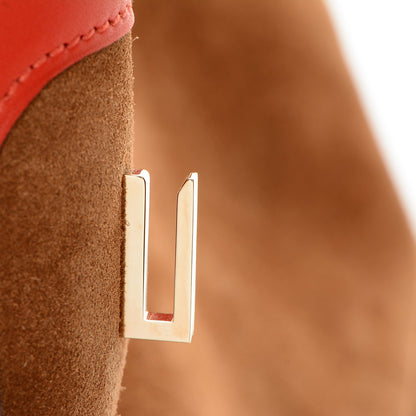 Hermes Veau Doblis Swift Grizzly Birkin 35 Chamois Capucine 18 of 29