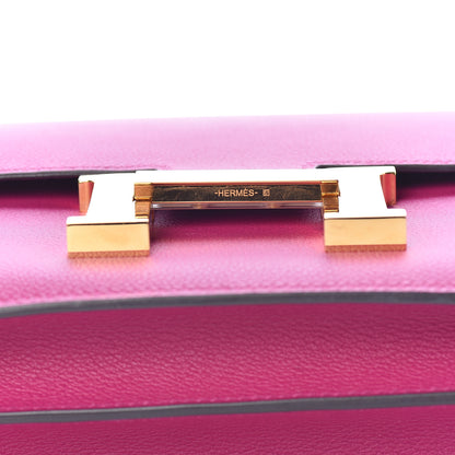 Hermes Evercolor Horseshoe Constance 24 Rose Pourpre Anemone 22 of 29