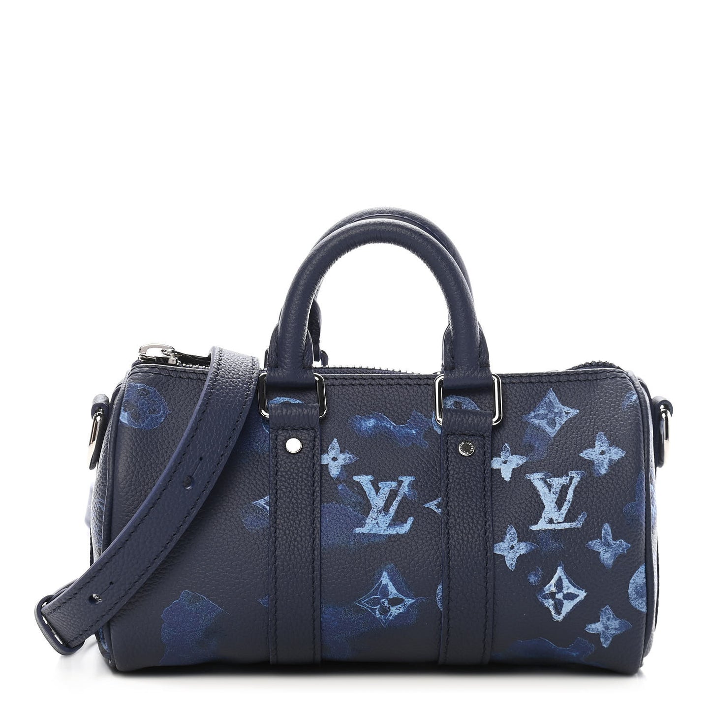 Monogram Ink Watercolor Keepall XS Blue