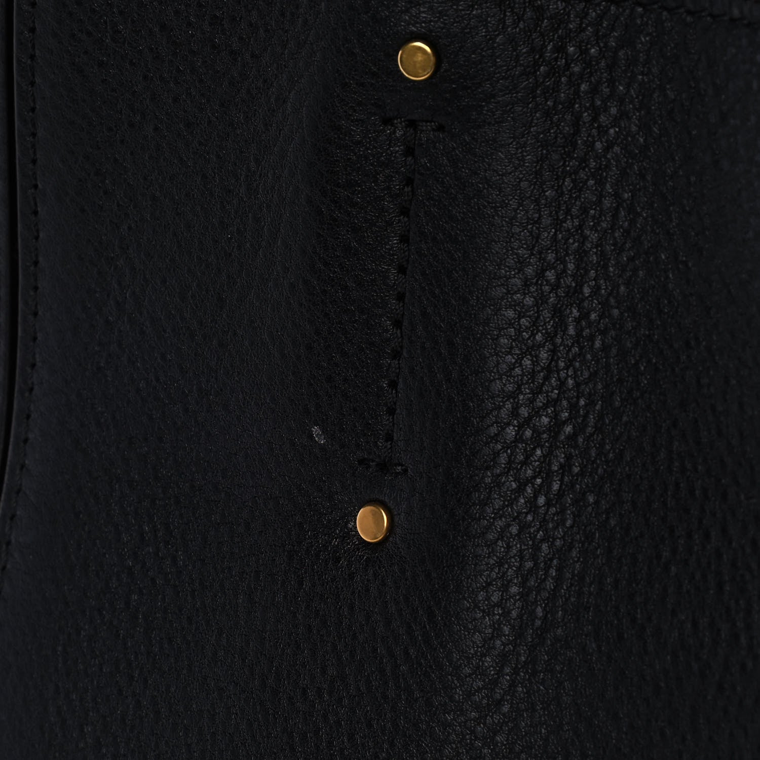 Chloe Smooth Calfskin Medium Milo Shopping Tote Black 13 of 16