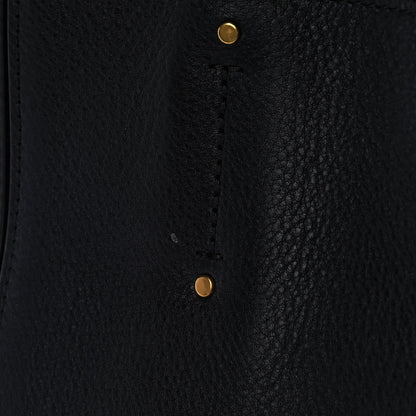 Chloe Smooth Calfskin Medium Milo Shopping Tote Black 13 of 16