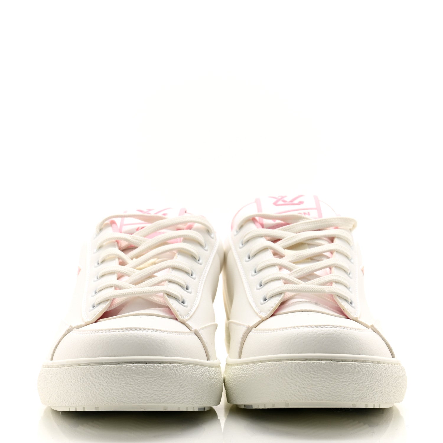 Louis Vuitton Calfskin Charlie Sneaker 42 White Rose Clair 2 of 11