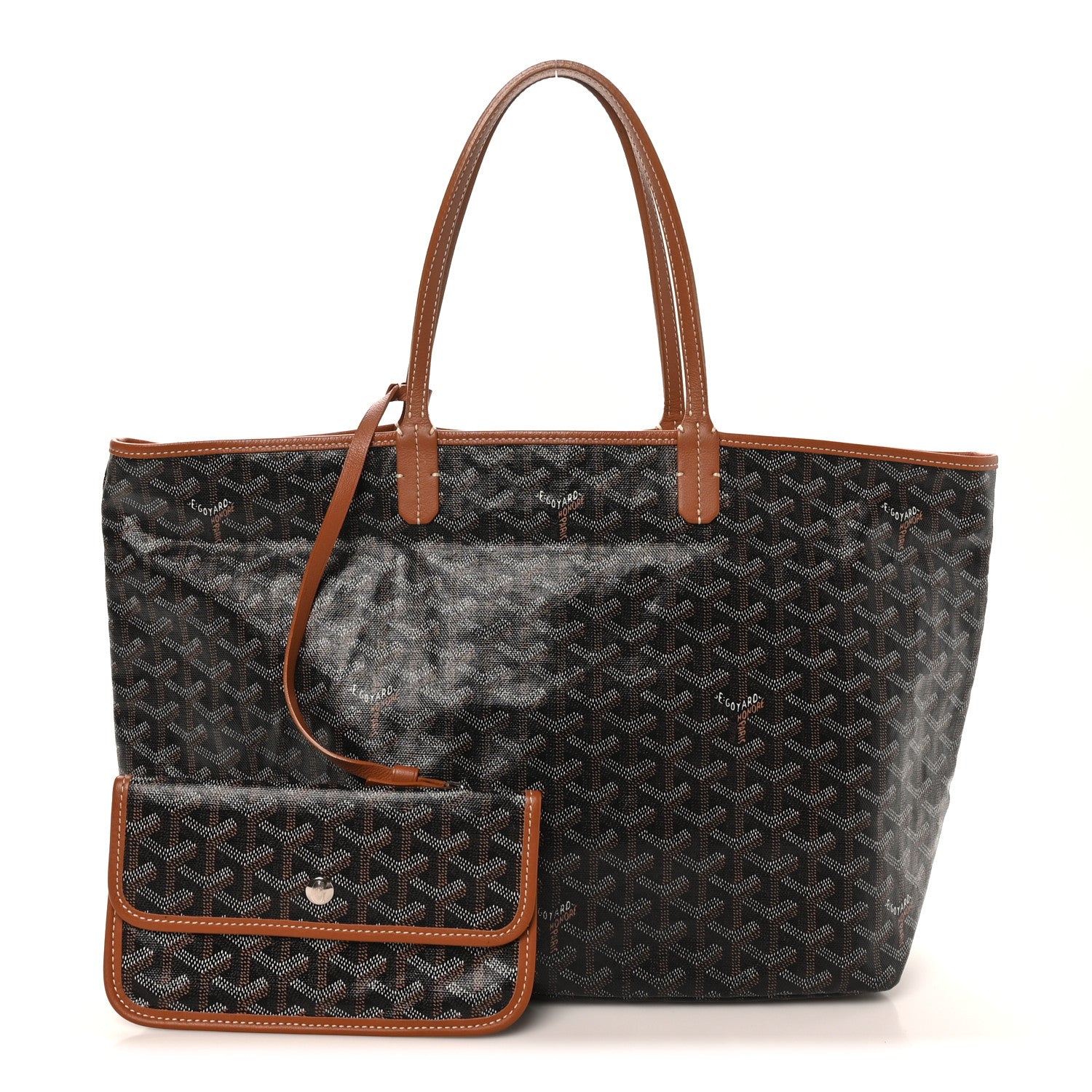 Goyard Goyardine Saint Louis PM Black Gold 3 of 12