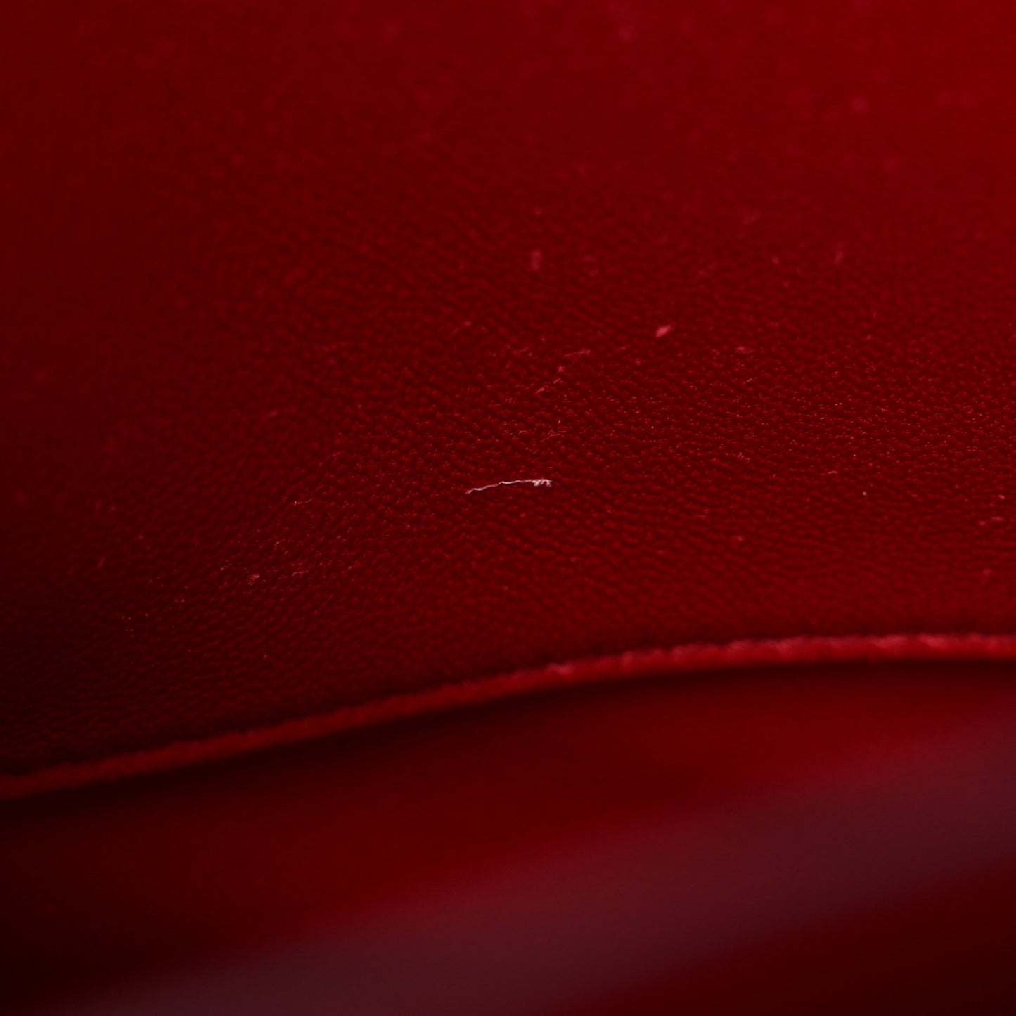 Box Calfskin Medium Classic Box Flap Bag Red