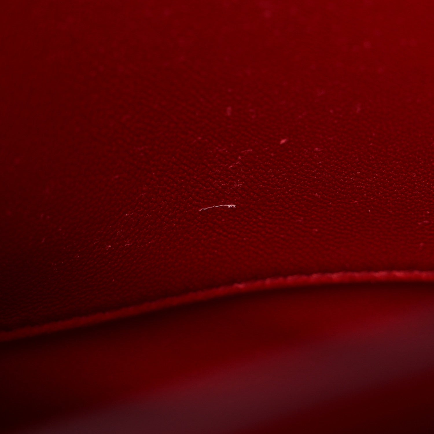 Celine Box Calfskin Medium Classic Box Flap Bag Red 10 of 11