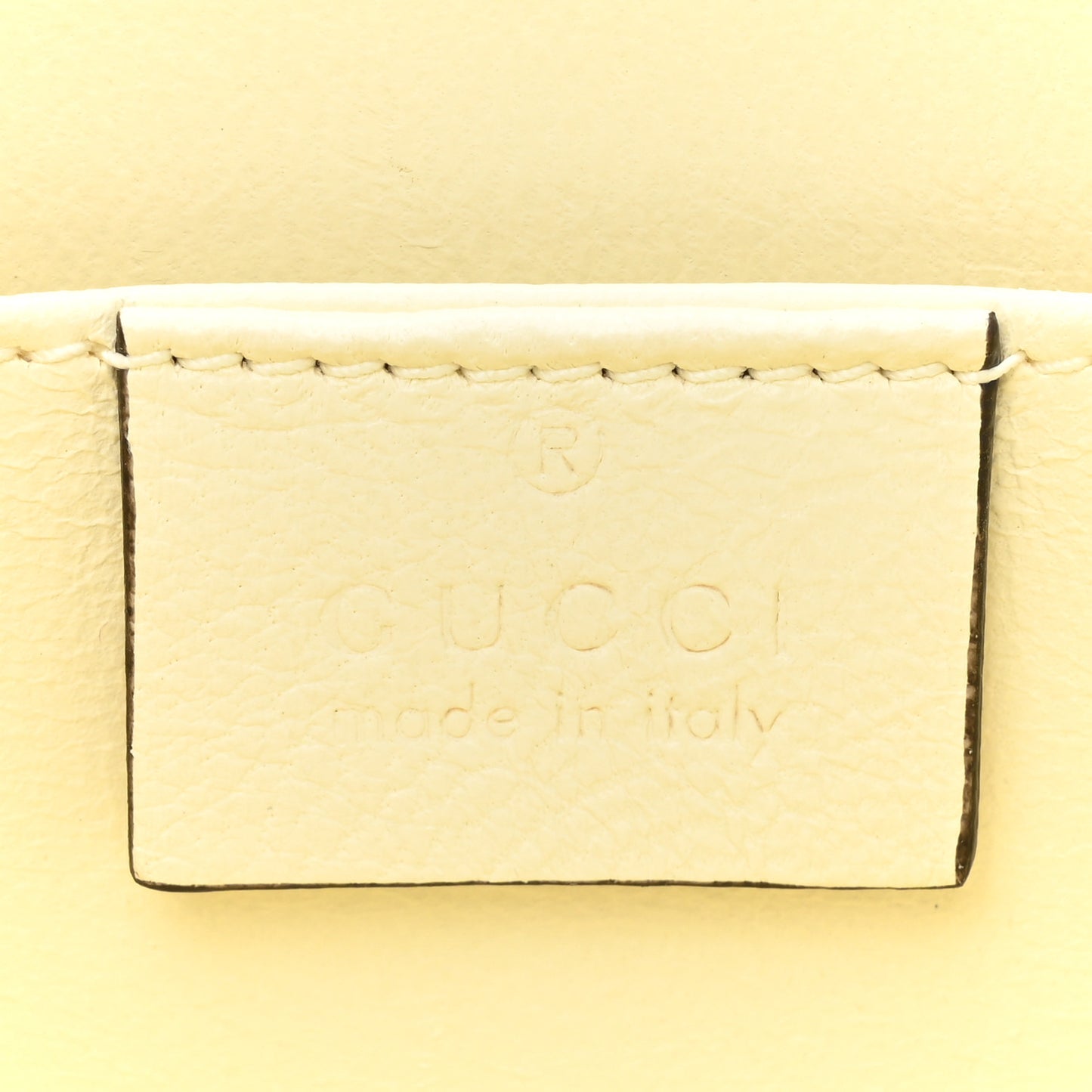 Plexiglass Mini Sylvie 1969 Top Handle Bag Ivory