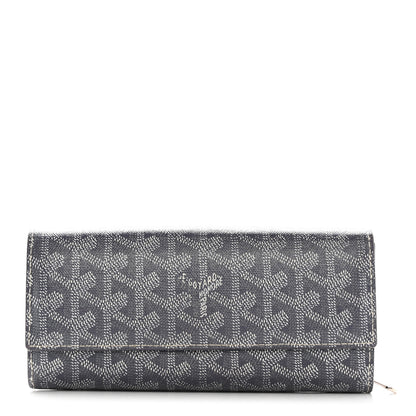 Goyard Goyardine Varenne Long Wallet Grey 1 of 13