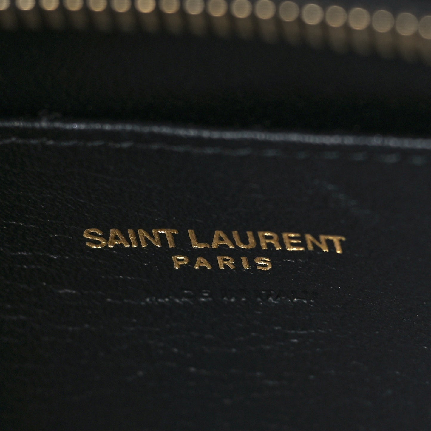Calfskin Monogram Baby Cabas Black