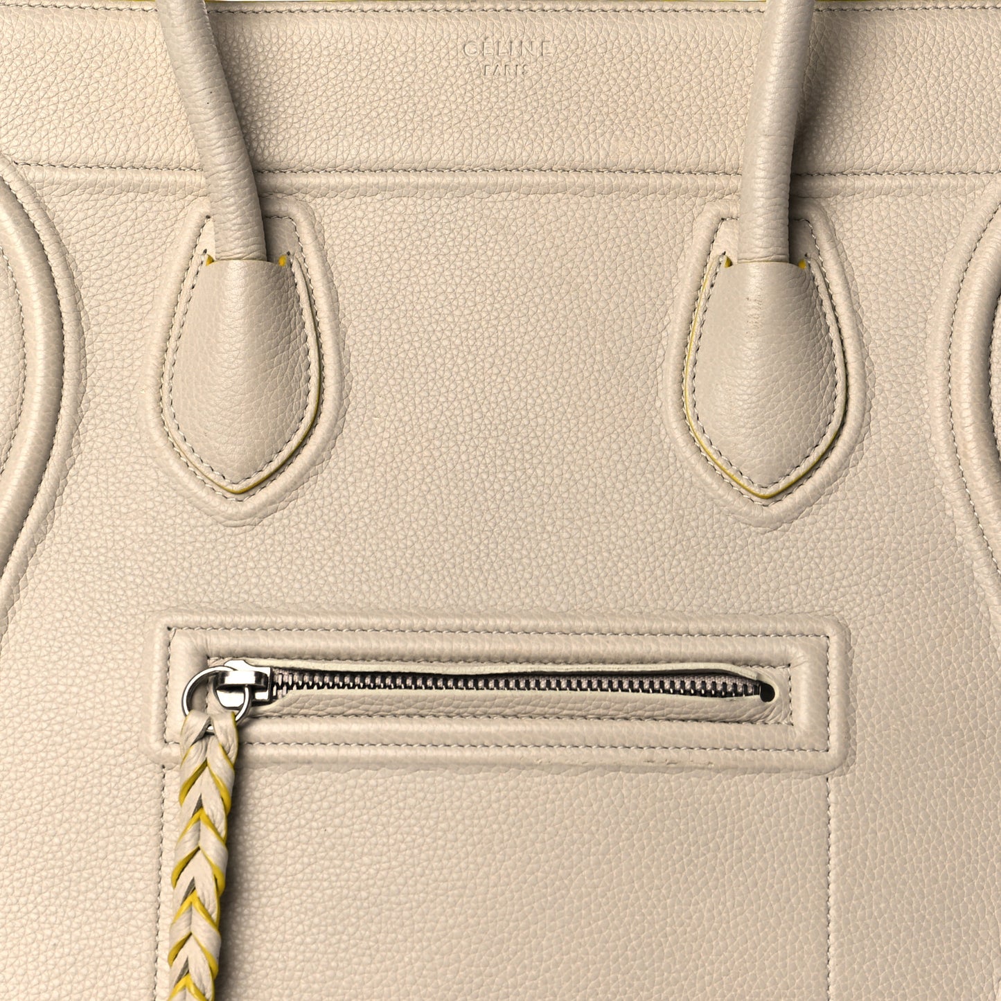 Grained Calfskin Medium Phantom Luggage Powder