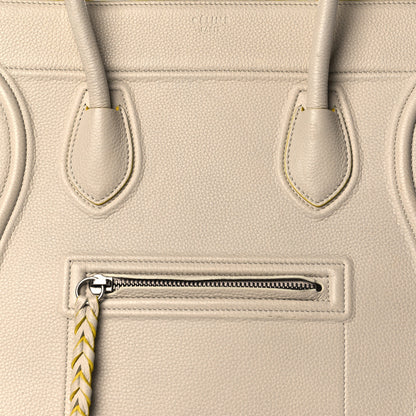 Celine Grained Calfskin Medium Phantom Luggage Powder 8 of 17